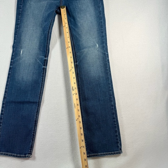 Sliver Jeans Womens 27 Blue Suki Straight Mid Rise Medium Wash Stretch - Picture 7 of 11